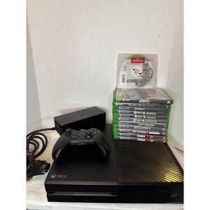 Microsoft Xbox One Console Bundle w/ Wireless Controller + 12 Games (Model 1540)